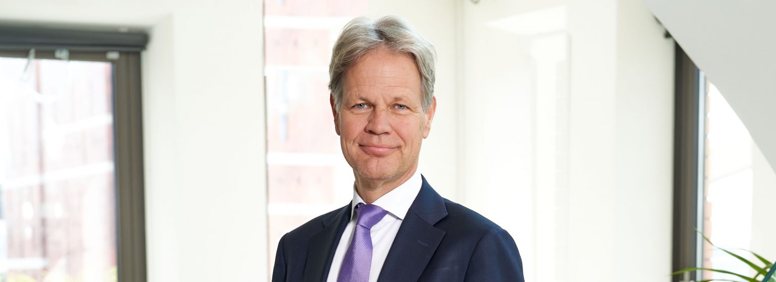 Photo of Chairman Gottfried Leibrand in a bright office setting